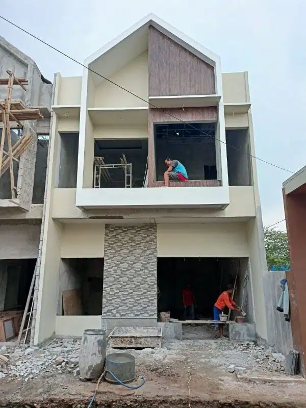 Rumah Minimalis 2 Lantai di Ciledug dekat Gerbang Tol Parigi