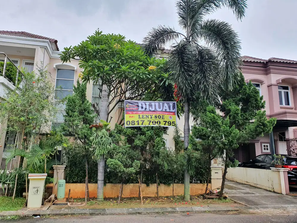 Rumah 2 lantai dalam cluster Permata Mediterania