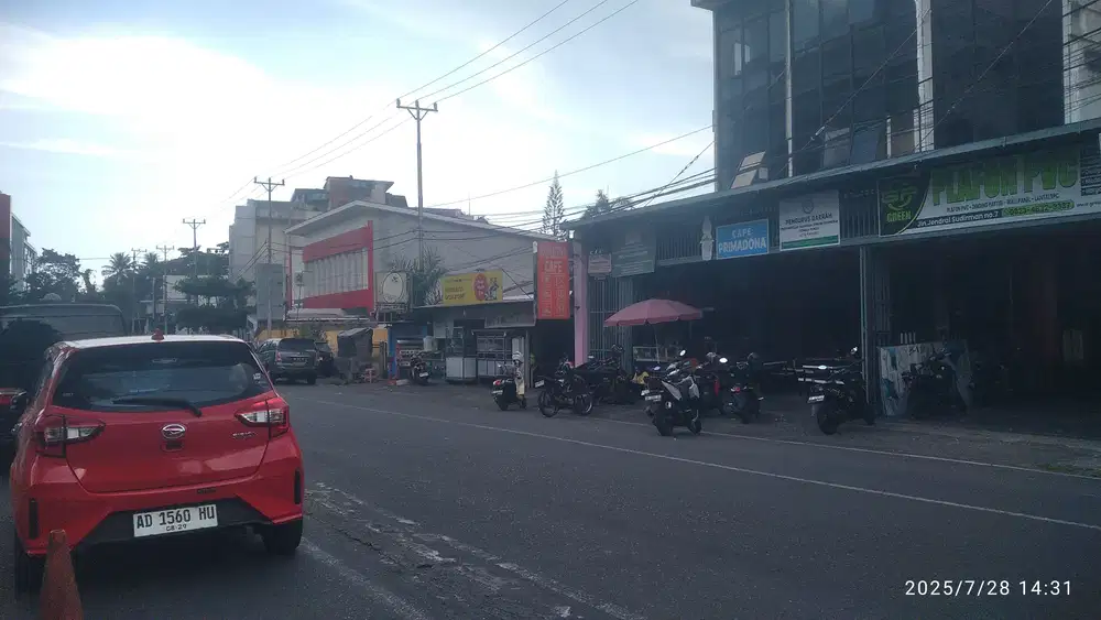 Dijual tanah lokasi strategis pusat bisnis dekat Zero point Pasar 45