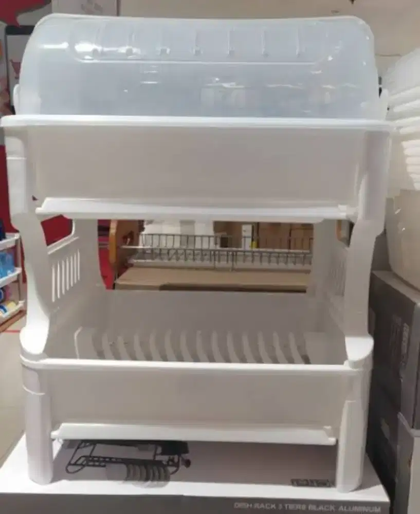 RAK CUCIAN PIRING KONDISI BARU, TIDAK JADI PAKAI