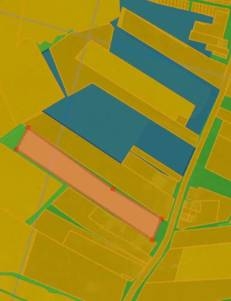 Tanah Komersial Poros Jalan Soekarno Hatta Dekat Gerbang Tol
