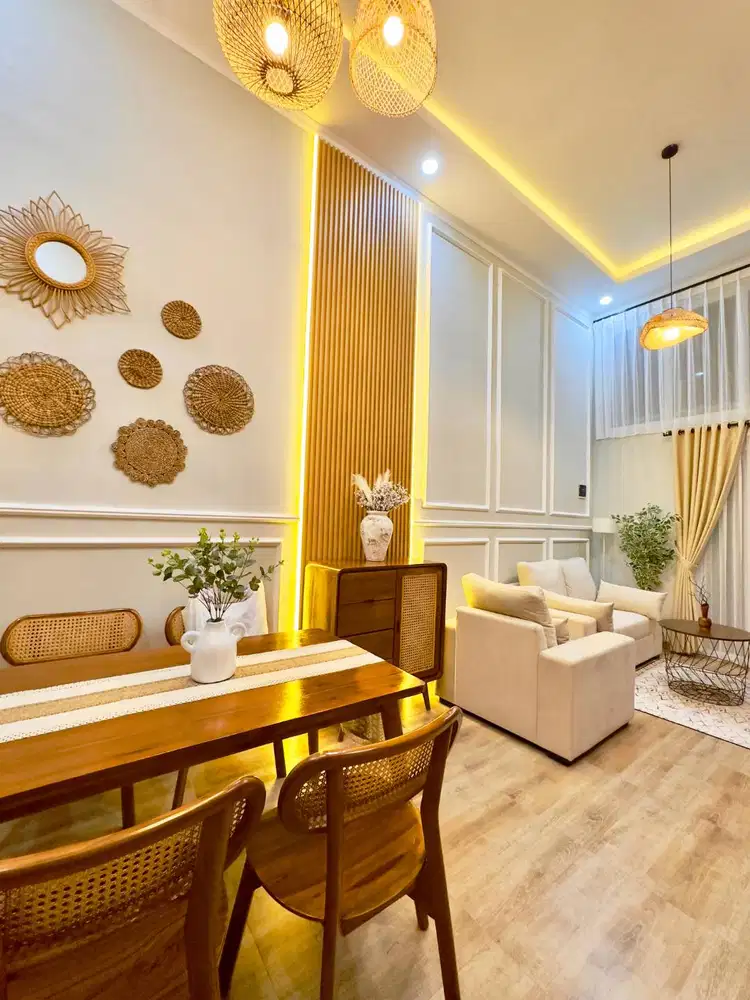 DIJUAL RUMAH MINIMALIS FULL FURNISHED INSTAGRAMABLE