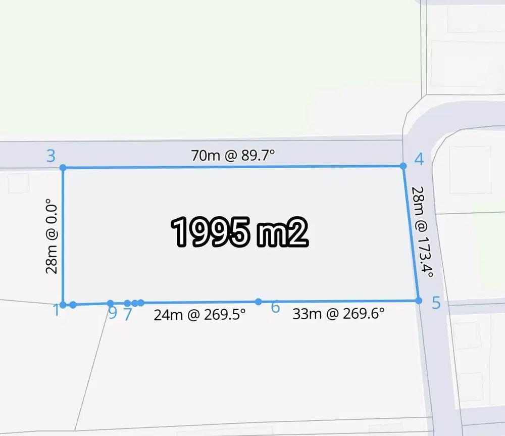 Tanah murah eksklusif  seminyak bali