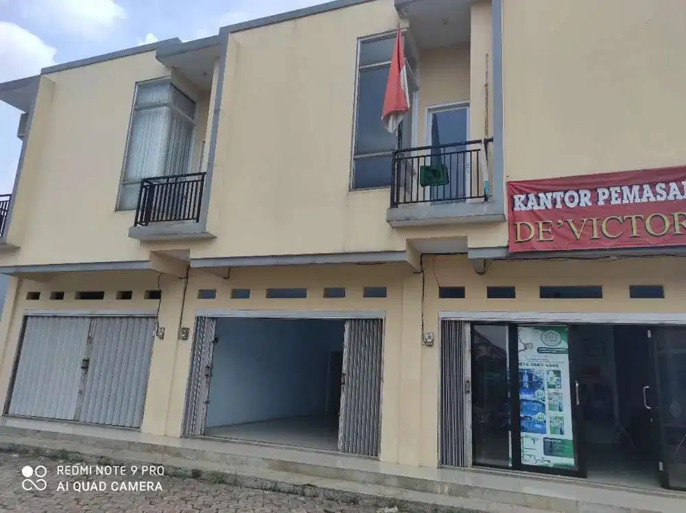 Di jual Ruko Termurah Bangunan Besar Lokasi Strategis pinggir jalan