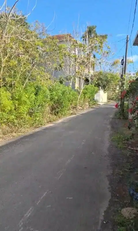 Tanah Potensial dijalan Temu Dewi, Pecatu