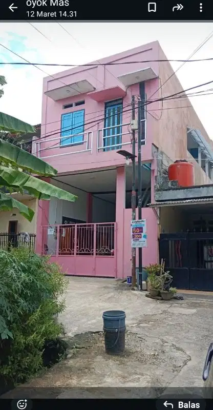 Dijual rumah bagus 2 lantai sunrise garden bukit putra cileungsi bogor
