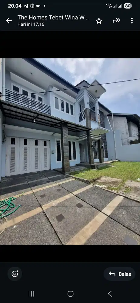 PARKIR 2 MBL DIKONTRAKAN RUMAH BAGUS LUAS 2LT PINGGIR JLN 2 MBL TEBET