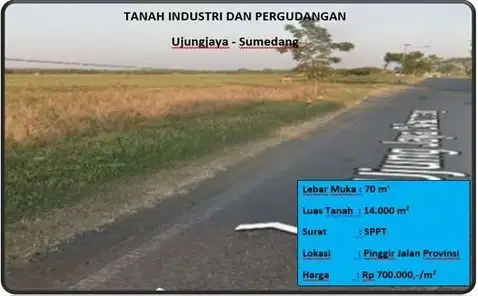 tanah industri dan pergudangan