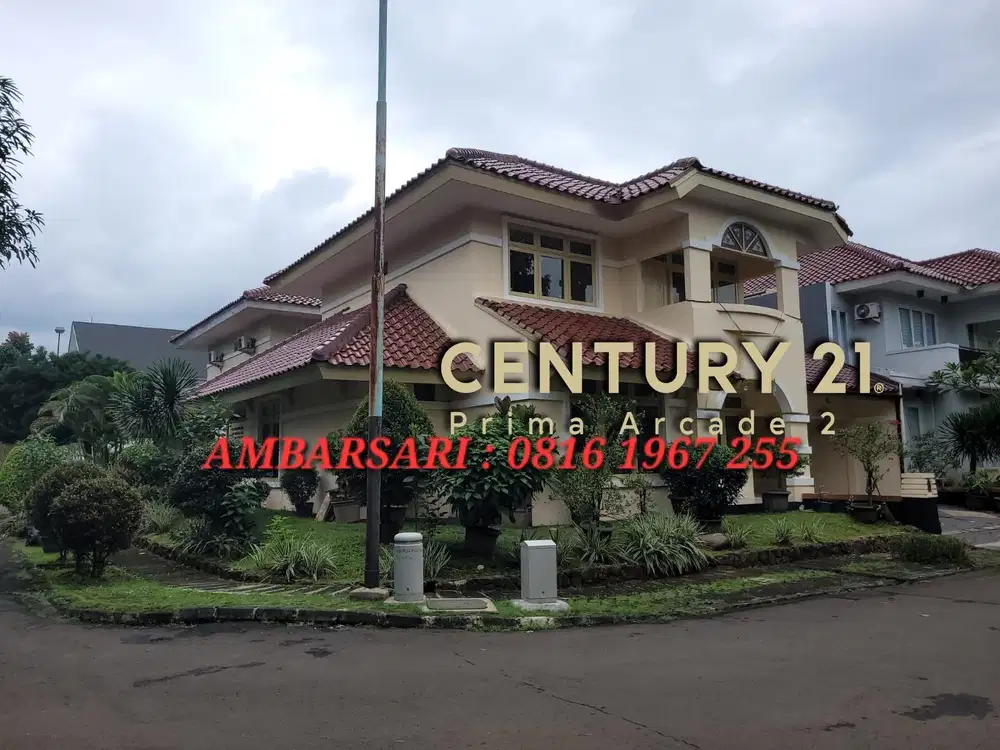 12626 - Rumah hotsale posisi hook di puri bintaro sektor 9 shm bagus