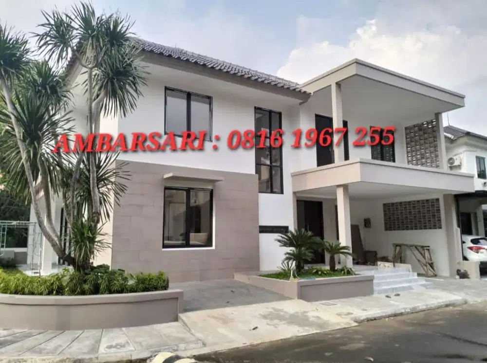 11363 - Rumah brand  new 2 lantai di bintaro sektor 7 shm siap huni