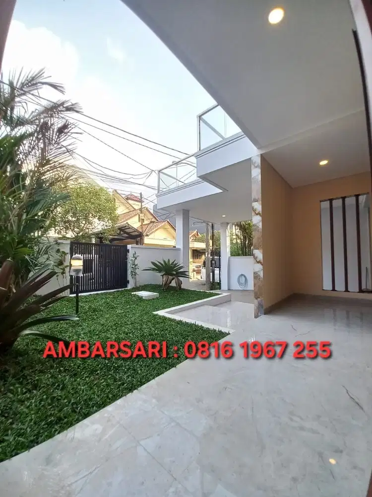 12631 - Rumah cantik hadap utara cluster bintaro sektor 9 shm