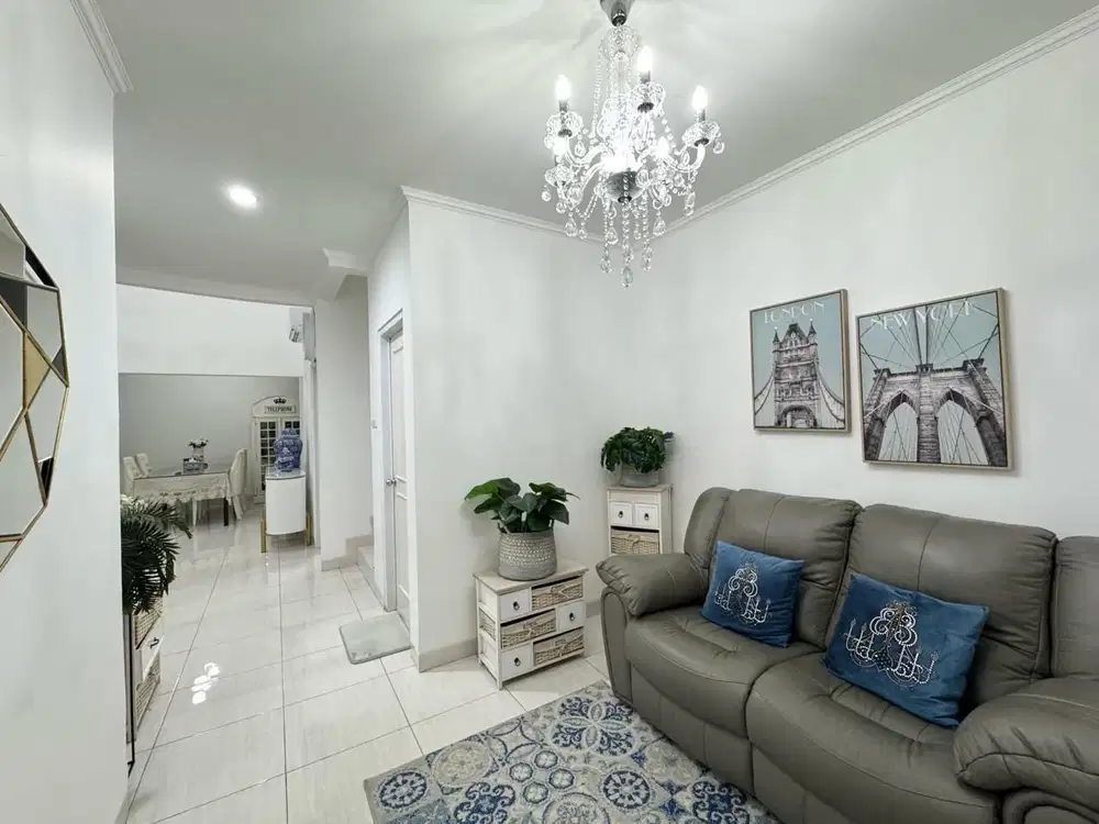 Rumah full furnish BSD Sertifikat SHM 4Man
