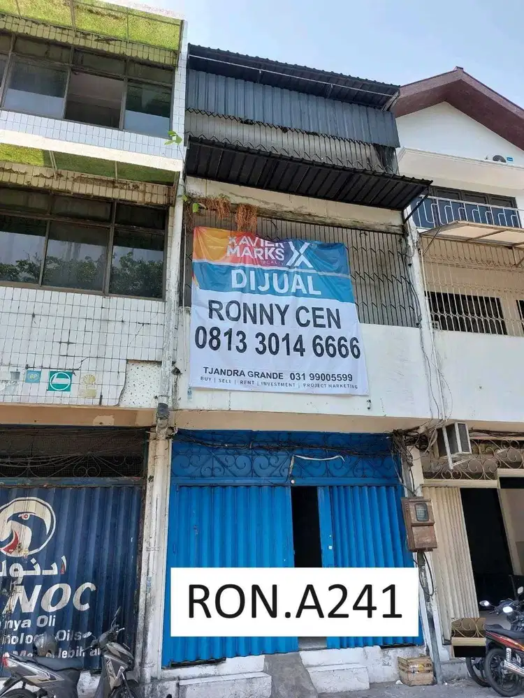 DIJUAL RUKO PASAR BESAR WETAN 0 JALAN RAYA SURABAYA RON.A241