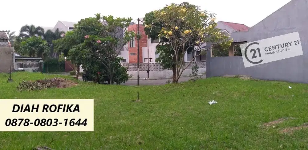 Kavling 9 Jutaan Siap Bangun Bisa Nego di Kucica Bintaro Jaya SC-10386