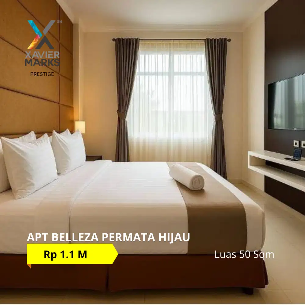 FOR SALE DIBAWAH NJOP APT BELLEZA PERMATA HIJAU