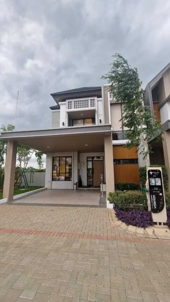 Dijual Rumah Modern Tropis 2 Lantai - Cluster Parkland Podomoro Karawang (Tipe L8)