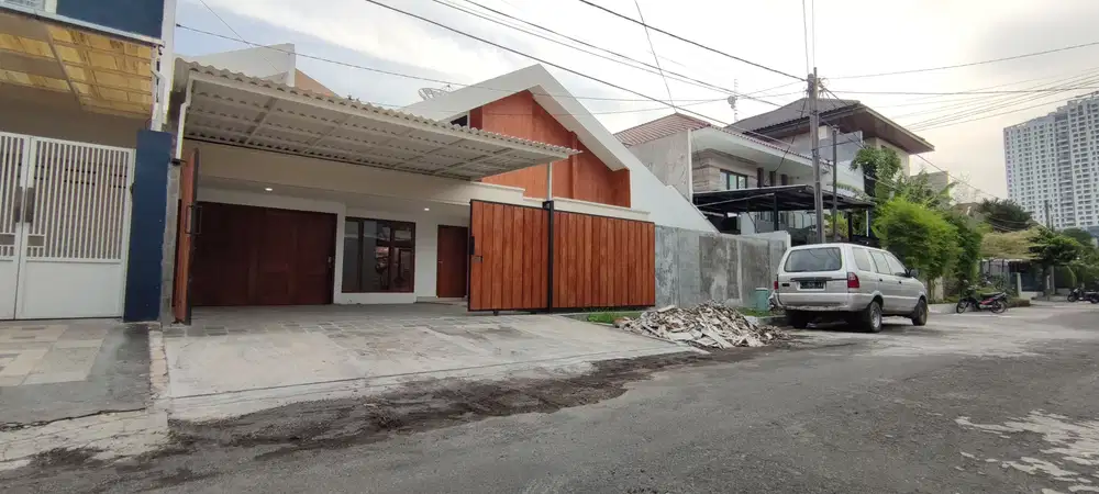 A269 SEWA RUMAH KERTAJAYA INDAH KONDISI SUDAH RENOVASI, LUAS 300