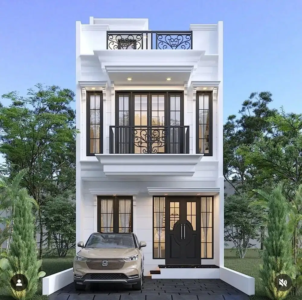 Rumah baru modern, good spesifikasi (bata merah) strategis di Jgakarsa