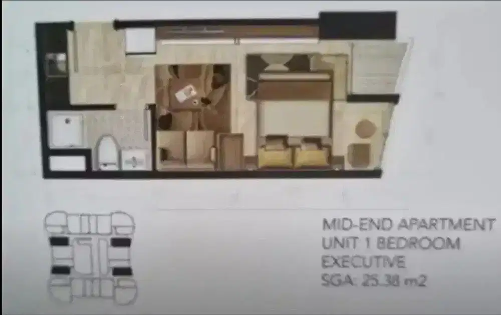 Apartemen Grand Sungkono Lagoon LANTAI 28 (1 LANTAI DIATAS SKY GARDEN)