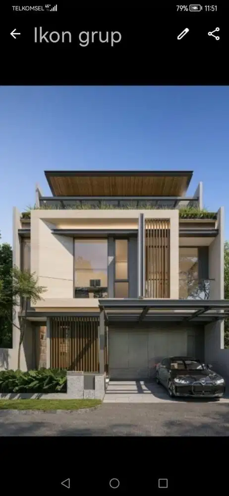 Dijual Rumah minimalis Cristal Golf Citraland (BB)