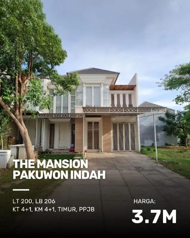 Rumah The Mansion Pakuwon Indah MINIMALIS SIAP HUNI