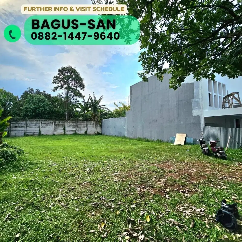 Jual Tanah 438M2 Dalam Cluster Premium Kebayoran Bintaro Jaya Sektor 7