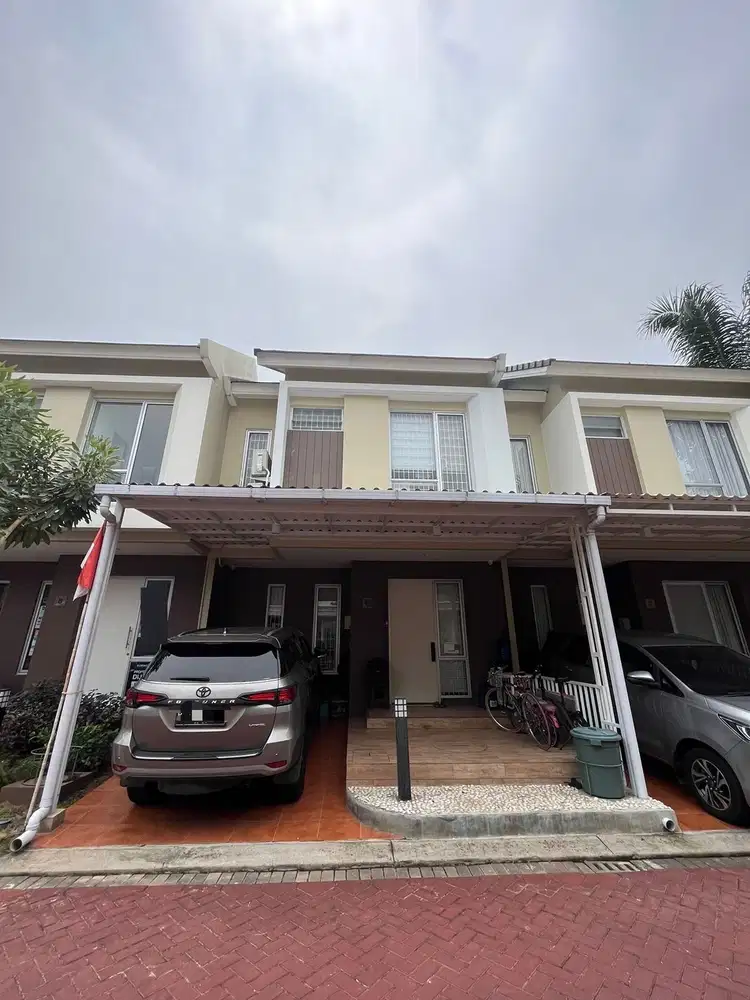 Rumah 2 Lantai Cluster Malibu Village Furnished Gading  Serpong