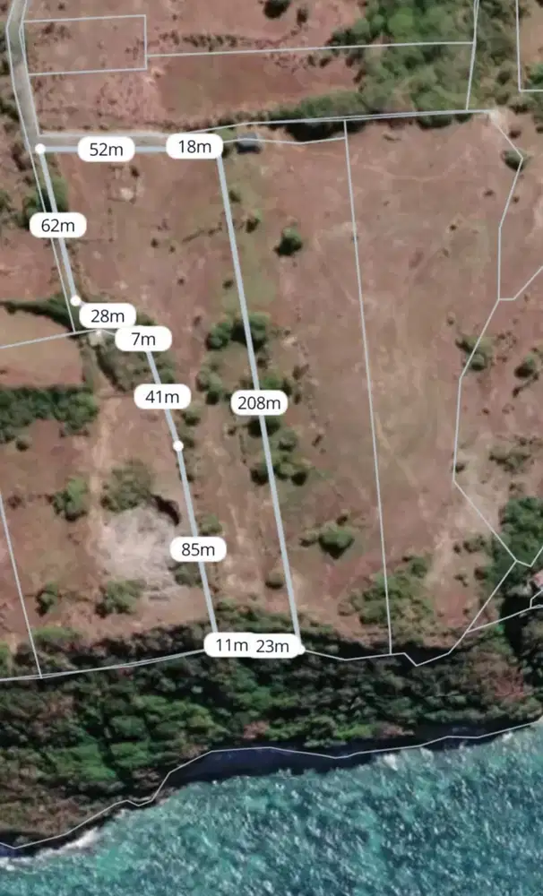 TANAH 23.610m² LOS TEBING PANDAWA