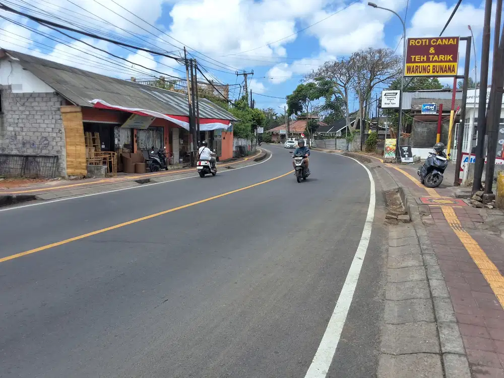 TANAH 6,15 ARE PINGGIR JALAN UTAMA JIMBARAN BAWAH