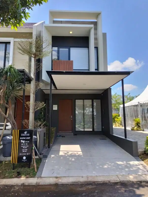 rumah baru gress citraland dekat pakuwon indah