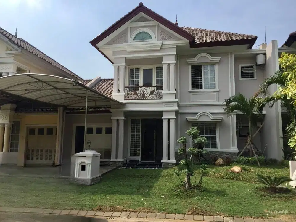 Rumah dijual lokasi Pakuwon Indah cluster VBR type Mediterania (AA)