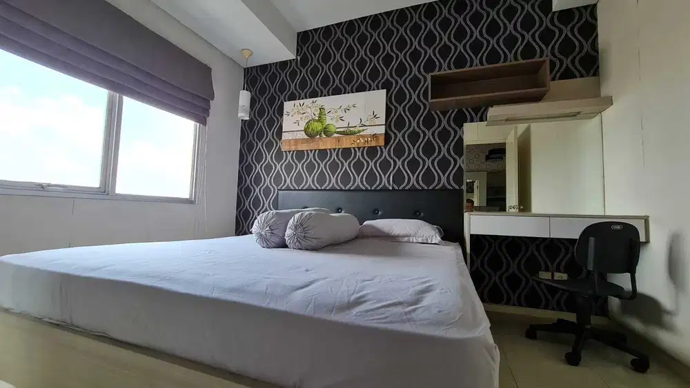 Disewakan apartemen cosmo terrace 1 BR luas 42 m2 furnish