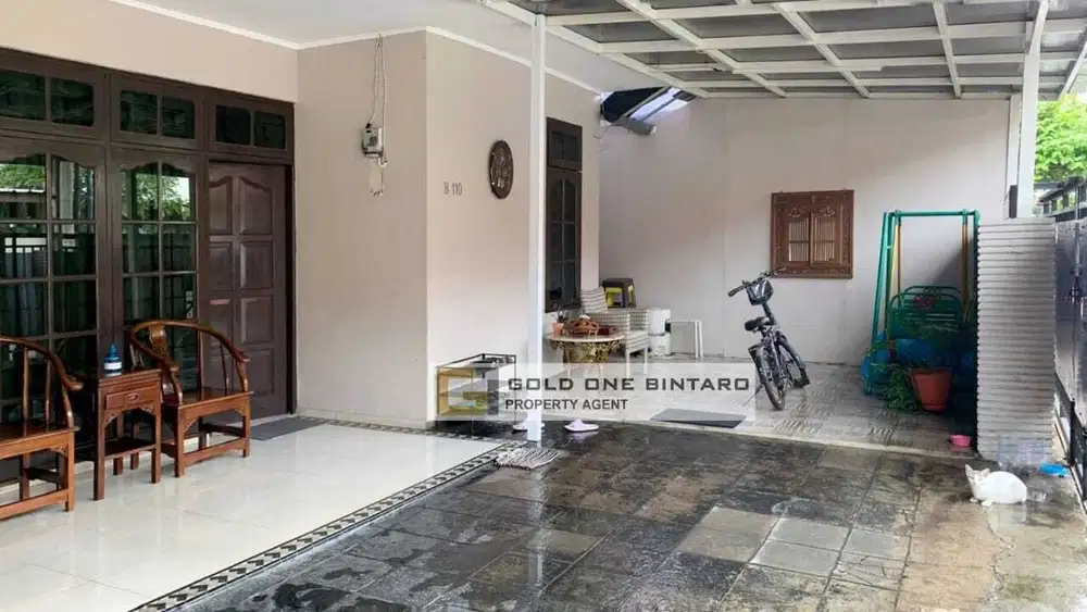 Dijual Rumah di Komplek Deplu, Pondok Aren, Tangerang Selatan