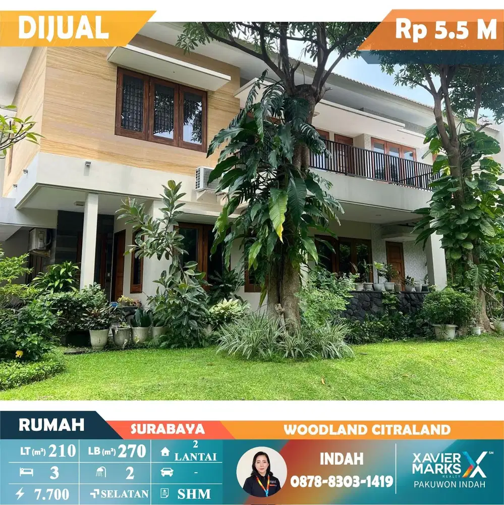 Dijual Rumah Hook Citraland
