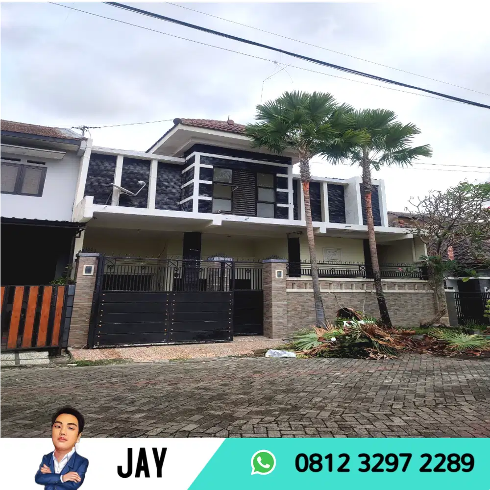 DIJUAL RUMAH MINIMALIS 1,5 LANTAI TENGAH KOTA