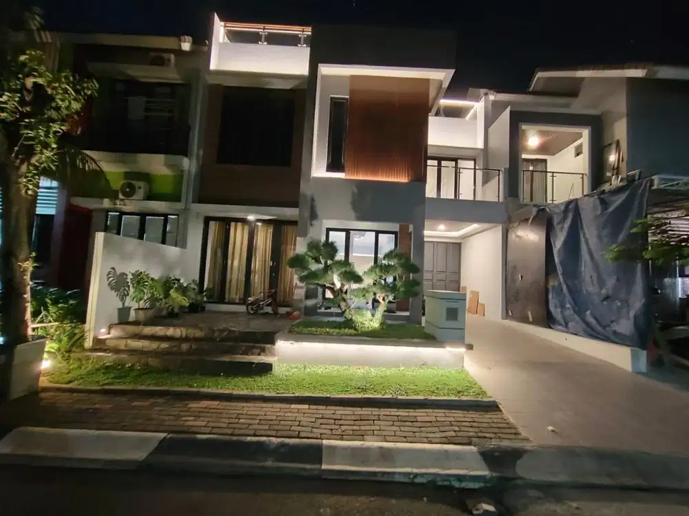 rumah full renov like New dekat transmart graha raya