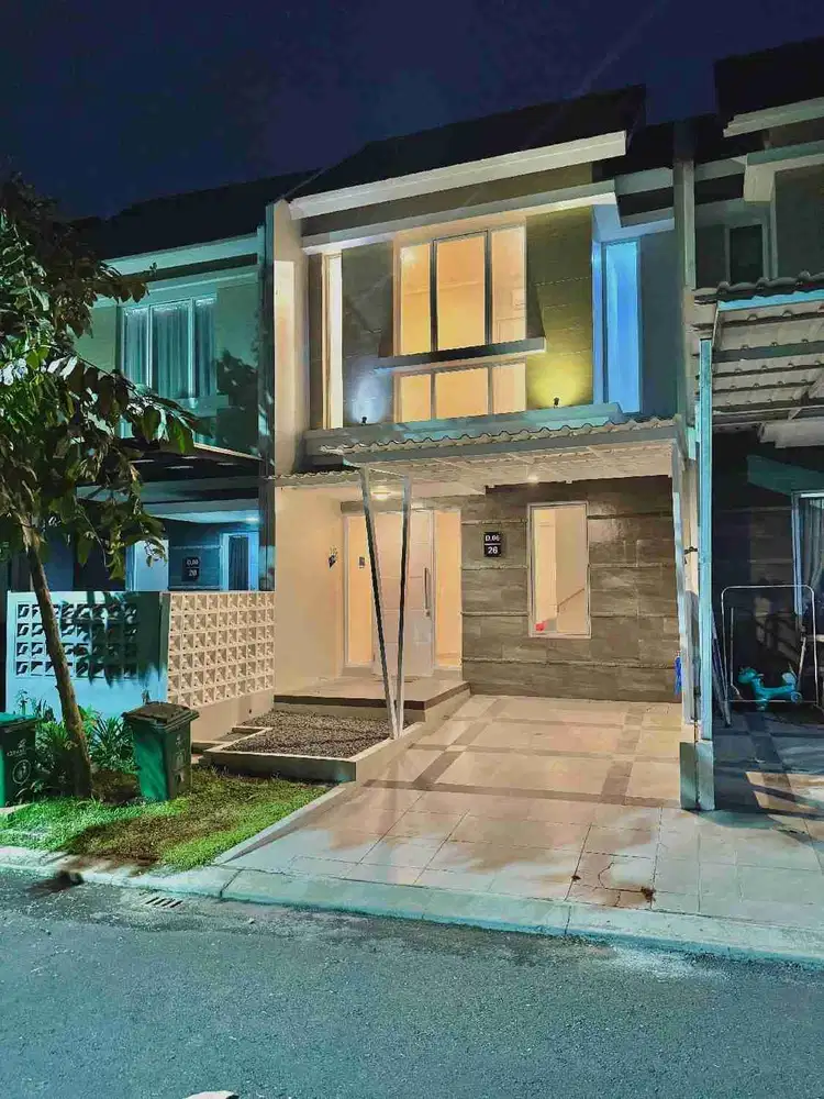 dijual murah  rumah full renov 2lt cantik dijual murah di Citraland