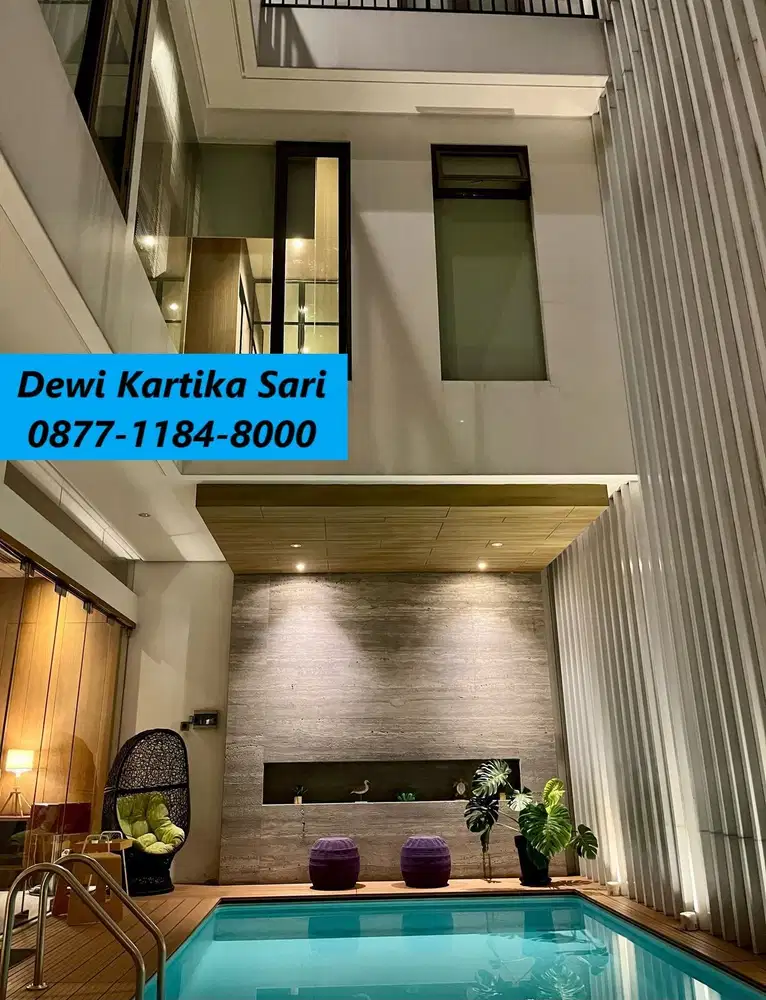 Rumah 3 Lantai Furnished Dijual Cepat di Puri Bintaro Jaya LR-16136