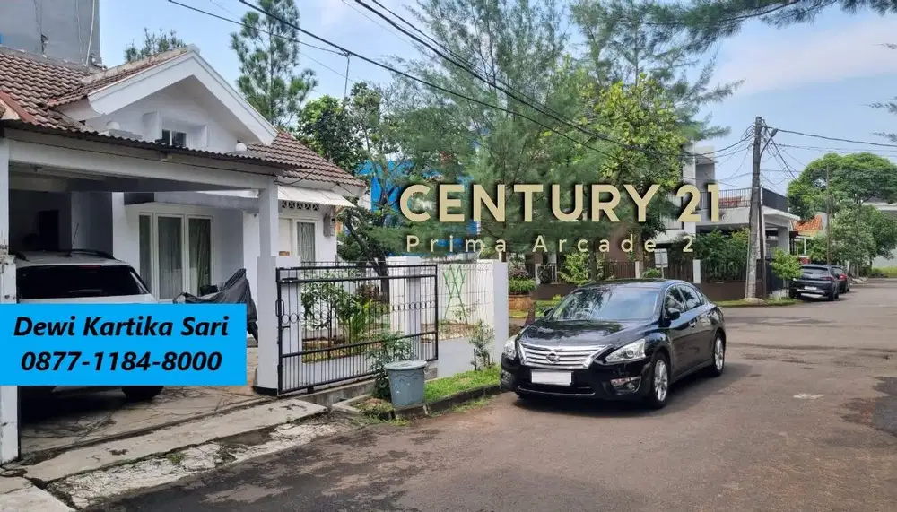 Rumah 1 Lantai Siap huni posisi Hook Di Graha Raya Bintaro GB-13432