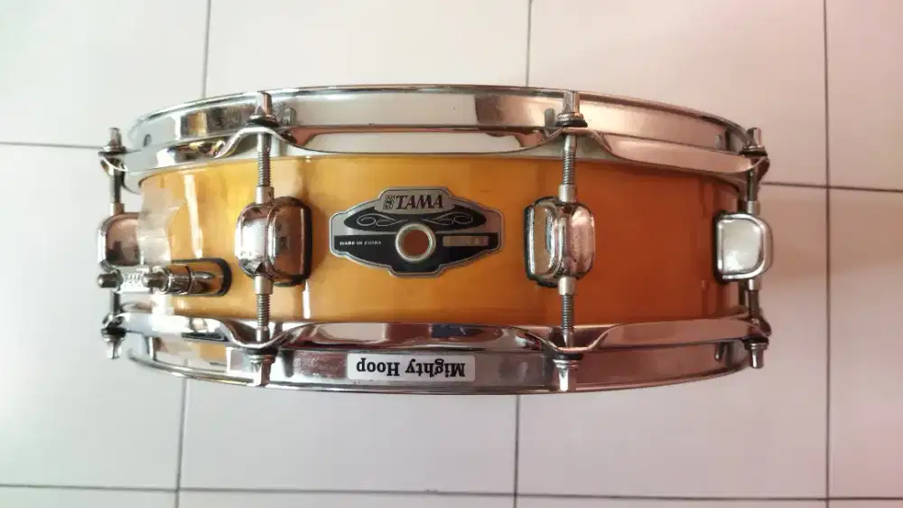 Snare TAMA Piccolo 14x4, 10 lugs, Surabaya.