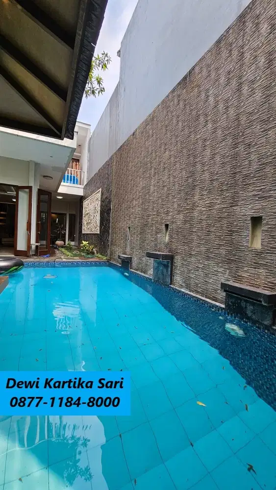 Rumah Cozy Minimalis 3 Lt Plus Swimpool di Kebayoran Height LR-11288