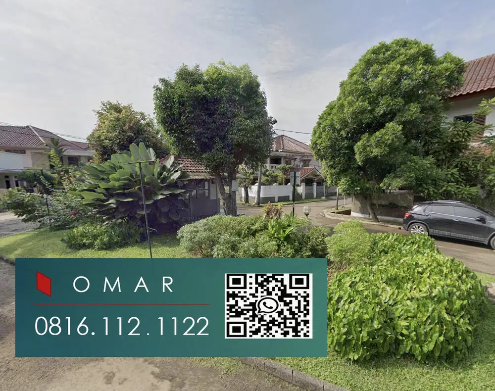 Rumah hook asri luas 185 di sektor 5 bintaro jaya