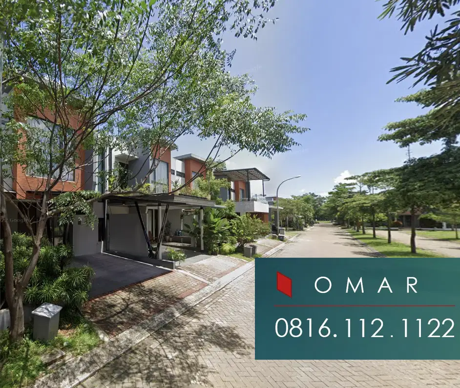 harga terbaik kebayoran harmony siap huni depan row taman kecil nego