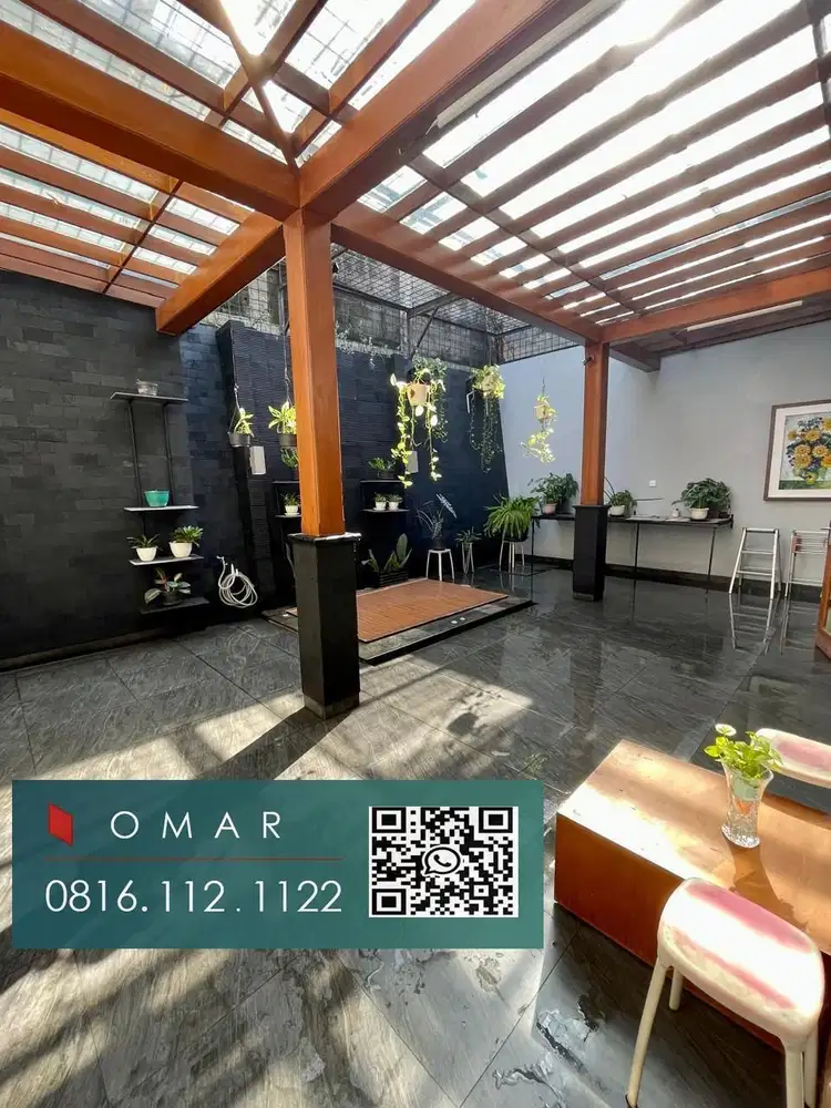 Hitung tanah Puri Bintaro luas 280 ada taman belakang siap huni