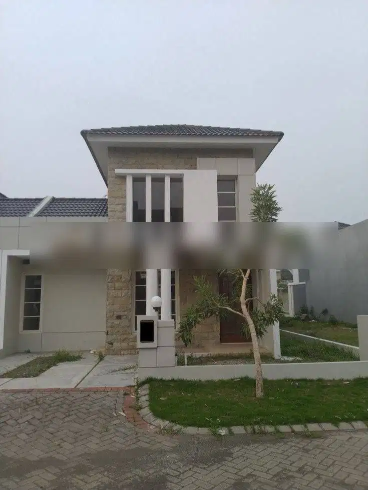 Rumah baru Gress di Puri Surya Jaya, Sidoarjo