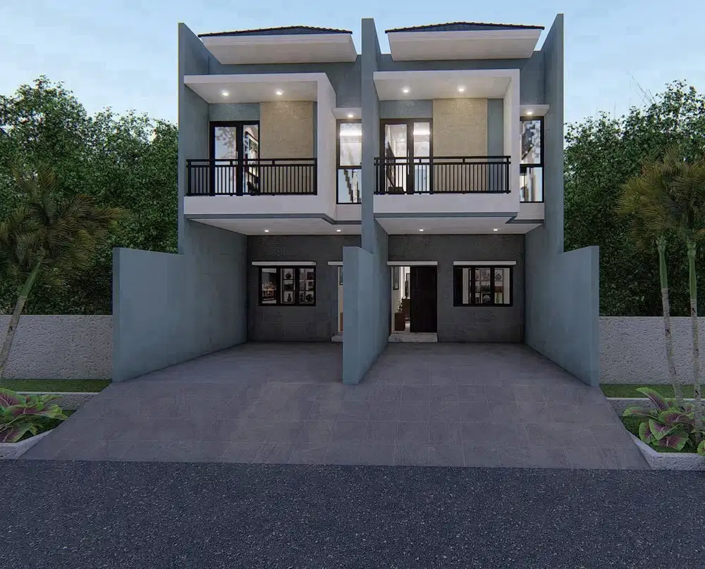 2 unit Rumah BARU GRESS di perumahan Nirwana Executive, Surabaya Timur