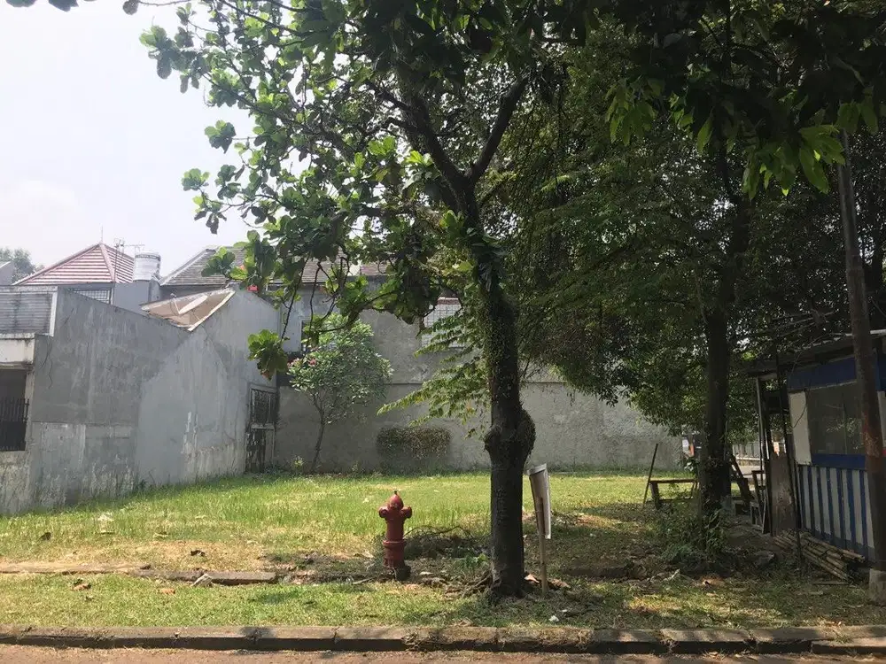 Tanah Kavling Hoek BU Murah Siap Bangun di Kencana Loka BSD