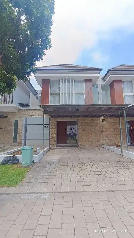 Rumah modern minimalis siap huni sudah renov di Graha Natura