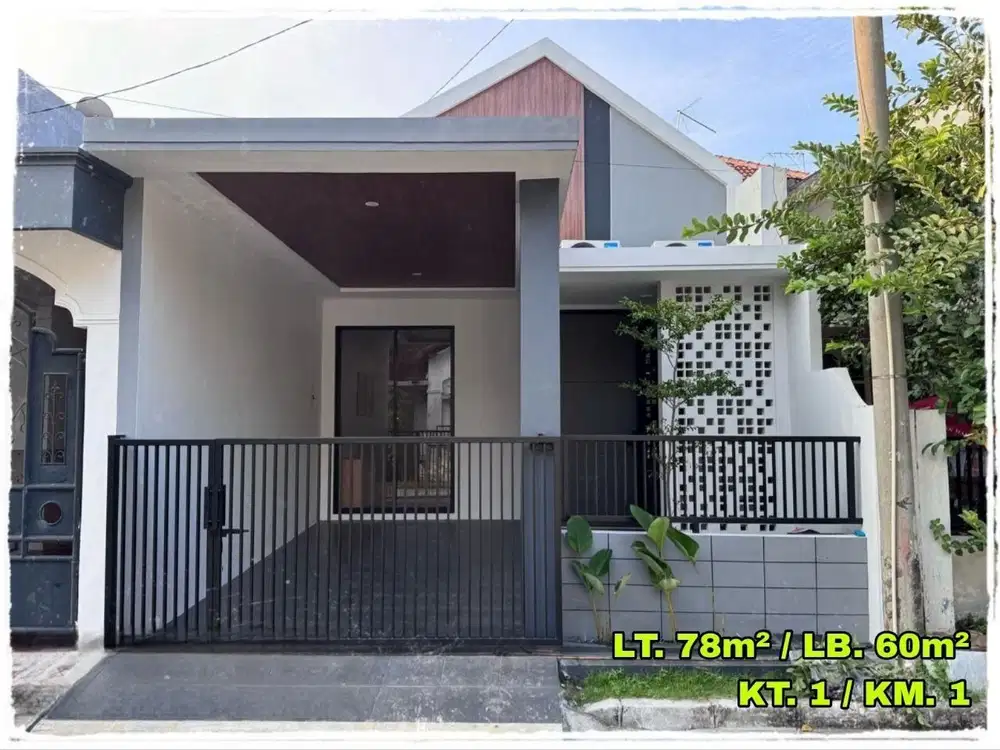 Rumah Pakuwon City Griya Asri Surabaya dekat Mall