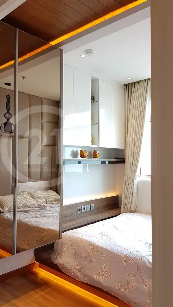 Di Sewa Apartemen Central Park Lantai Tinggi Full Furnished